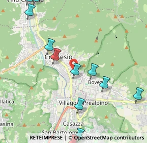 Mappa Via Carrobbio, 25062 Concesio BS, Italia (2.65)