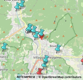 Mappa Via Carrobbio, 25062 Concesio BS, Italia (2.50714)