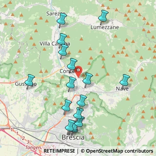 Mappa Via Carrobbio, 25062 Concesio BS, Italia (4.47)