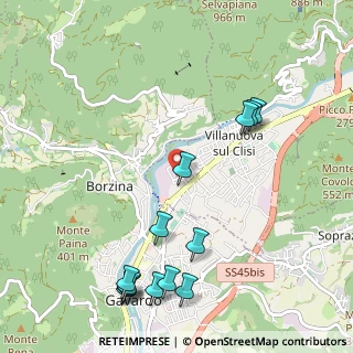Mappa Via Cavour, 25089 Villanuova Sul Clisi BS, Italia (1.26)