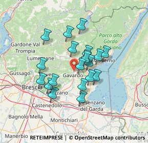 Mappa Via Cavour, 25089 Villanuova Sul Clisi BS, Italia (10.721)