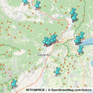 Mappa Via Cavour, 25089 Villanuova Sul Clisi BS, Italia (5.15333)