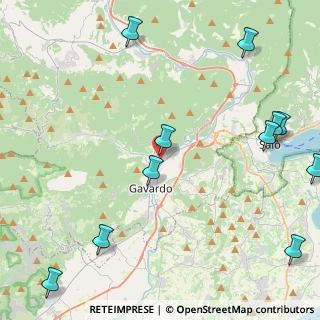 Mappa Via Cavour, 25089 Villanuova Sul Clisi BS, Italia (5.96)