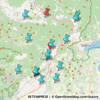 Mappa Via Cavour, 25089 Villanuova Sul Clisi BS, Italia (4.66875)