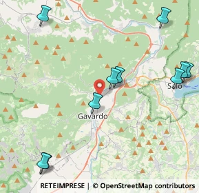 Mappa Via Cavour, 25089 Villanuova Sul Clisi BS, Italia (5.53545)