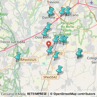 Mappa Via delle Orcmidee, 24040 Verdellino BG, Italia (4.014)