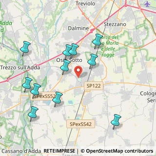 Mappa Via delle Orcmidee, 24040 Verdellino BG, Italia (4.34727)