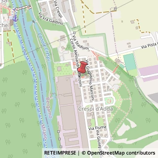 Mappa Corso Alessandro Manzoni, 18, 24042 Capriate San Gervasio, Bergamo (Lombardia)