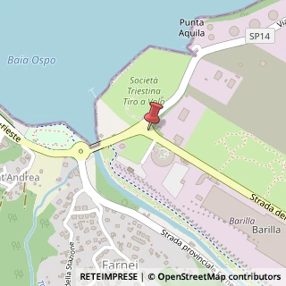 Mappa Strada delle Saline,  11, 34015 Muggia, Trieste (Friuli-Venezia Giulia)