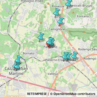 Mappa Via Gianni Rodari, 25050 Passirano BS, Italia (2.04923)