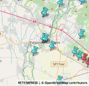 Mappa Piazza Zamara, 25036 Palazzolo sull'Oglio BS, Italia (5.944)