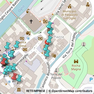 Mappa Piazza Zamara, 25036 Palazzolo sull'Oglio BS, Italia (0.07917)