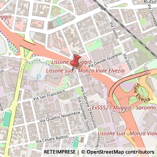 Mappa Viale Valassina, 17, 20851 Lissone, Monza e Brianza (Lombardia)