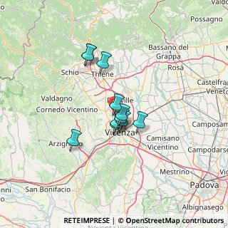 Mappa Via delle Viole, 36030 Caldogno VI, Italia (9.14182)