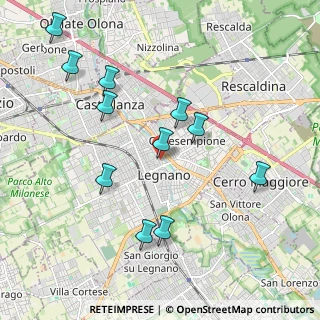 Mappa Legnano, 20025 Legnano MI, Italia (2.08273)