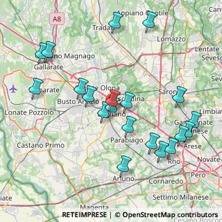 Mappa Legnano, 20025 Legnano MI, Italia (8.5755)