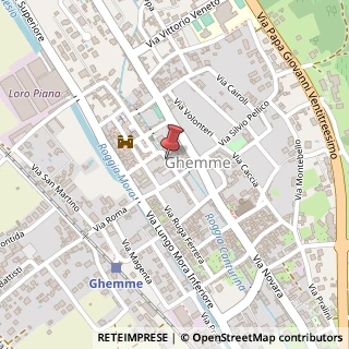 Mappa Via al Castello, 11, 28074 Ghemme, Novara (Piemonte)