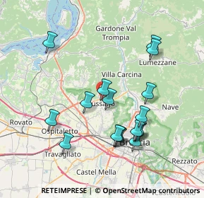 Mappa Via Piedeldosso, 25064 Piazza BS, Italia (7.40647)