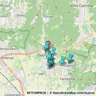 Mappa Via Piedeldosso, 25064 Piazza BS, Italia (1.42214)