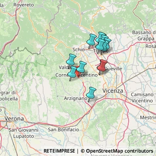 Mappa Via San Martino, 36070 Brogliano VI, Italia (11.13769)
