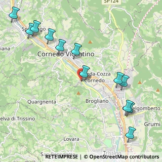 Mappa Via San Martino, 36070 Brogliano VI, Italia (2.64)