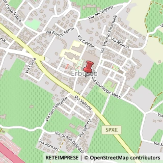Mappa Via G. Verdi, 13, 25030 Erbusco, Brescia (Lombardia)