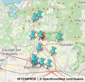 Mappa Via Cav. di Vittorio Veneto, 25050 Rodengo-Saiano BS, Italia (3.58917)