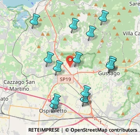 Mappa Via Cav. di Vittorio Veneto, 25050 Rodengo-Saiano BS, Italia (4.036)