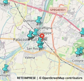 Mappa Via Tonale, 25036 Palazzolo sull'Oglio BS, Italia (2.31333)