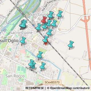 Mappa Via Tonale, 25036 Palazzolo sull'Oglio BS, Italia (0.5155)