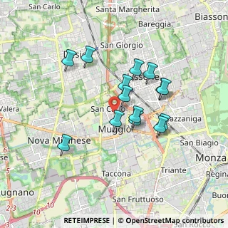 Mappa Via Trento, 20835 Muggiò MB, Italia (1.49357)