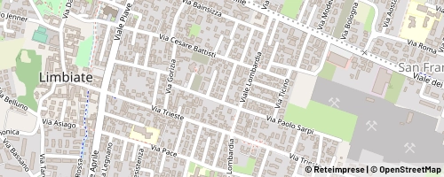 Mappa Limbiate