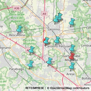 Mappa 21040 Origgio VA, Italia (4.44846)