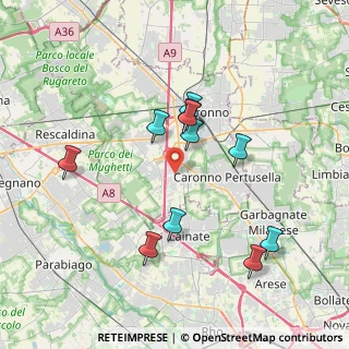 Mappa 21040 Origgio VA, Italia (3.5)