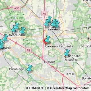Mappa 21040 Origgio VA, Italia (5.08857)