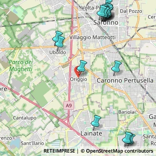 Mappa 21040 Origgio VA, Italia (3.2305)