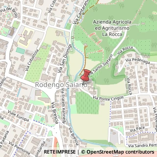 Mappa Via Ponte Cingoli, 17, 25050 Rodengo-Saiano, Brescia (Lombardia)