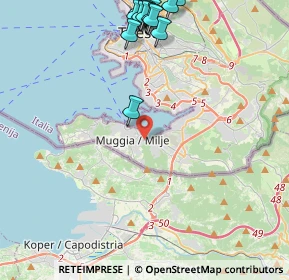 Mappa 34015 Muggia TS, Italia (5.46286)