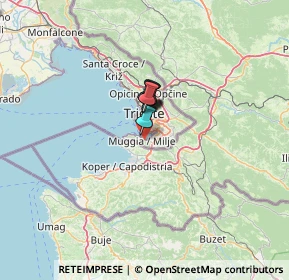 Mappa 34015 Muggia TS, Italia (20.67833)