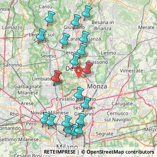 Mappa Via Pastrengo, 20835 Muggiò MB, Italia (9.148)
