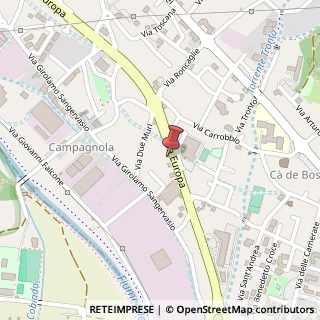 Mappa Via Europa, 89, 25062 Concesio, Brescia (Lombardia)