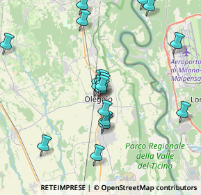 Mappa Via Nebulina, 28047 Oleggio NO, Italia (4.2915)