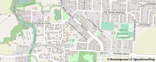Mappa Burago di Molgora