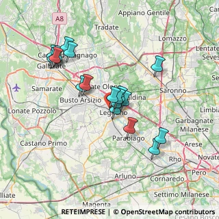 Mappa Via Don Emanuele Cattaneo, 20025 Legnano MI, Italia (6.40444)