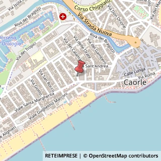 Mappa Via dello Storione,  6, 30021 Caorle, Venezia (Veneto)