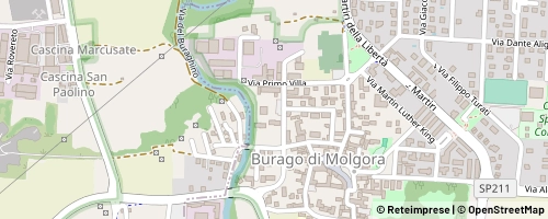Mappa Burago di Molgora