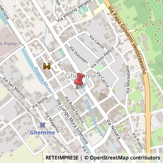 Mappa Via Quintino Sella, 14, 28074 Ghemme, Novara (Piemonte)