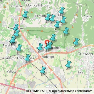Mappa Piazza Vighenzi, 25050 Rodengo-Saiano BS, Italia (2.2375)