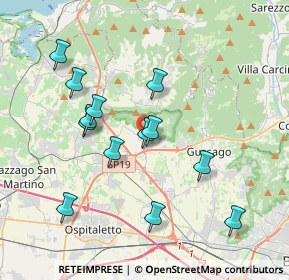 Mappa Piazza Vighenzi, 25050 Rodengo-Saiano BS, Italia (3.65231)