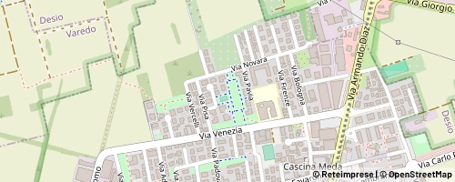 Mappa Cesano Maderno